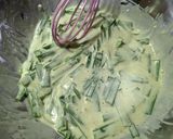 韓国海苔入りのニラチヂミ作り方3写真