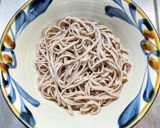 滑らか豆腐とナスにカニカマのブッカケ蕎麦作り方3写真