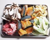 かぼちゃきのこの豚汁☆冷凍野菜活用レシピ作り方1写真