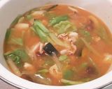 かぼちゃきのこの豚汁☆冷凍野菜活用レシピ作り方6写真