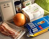 クリームスープもどきスパゲティ作り方1写真
