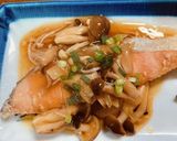 鮭のキノコあんかけ作り方5写真