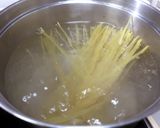きのことベーコンのクリームパスタ作り方6写真
