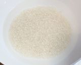 雪におおわれた舞茸炊き込みご飯作り方1写真