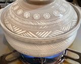 雪におおわれた舞茸炊き込みご飯作り方4写真