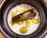 ご飯釜で炊くお米1合分の栗ごはん作り方9写真