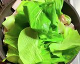 青梗菜とハムのあっさり炒め作り方8写真