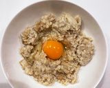 オートミールTKG のりフレークたっぷり作り方2写真