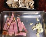 舞茸ベーコンのバター醤油ご飯♪お弁当にも作り方1写真
