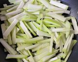 はやとうりのきんぴら作り方3写真