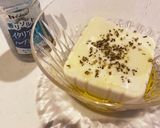 一瞬で作れるもう1品♡ハーブソルト豆腐作り方1写真
