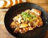 ガリバタきのこのポークステーキ作り方4写真