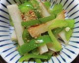 簡単。もう１品！竹輪とピーマンの炒り煮♪作り方6写真