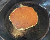 栄養満点!バナナプロテインパンケーキ作り方5写真