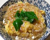 松葉ガニの和風カニ玉丼作り方8写真