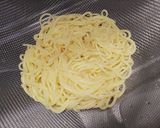 お弁当☆明太子クリームパスタ☆ダイエット作り方2写真