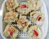 毛ガニの焼売作り方5写真