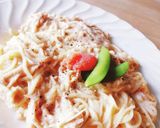 お弁当☆明太子クリームパスタ☆ダイエット作り方11写真