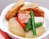 練り物いっぱい☆おでん風煮物☆作り方6写真