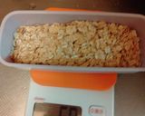 レンジで楽々♪オートミールパンケーキ作り方1写真
