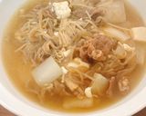 肉の汁☆韓国風食べるスープ作り方6写真