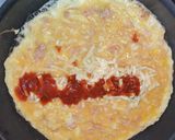 ツナオムレツ月星食品贅沢デミトマトソース作り方6写真