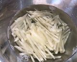 ヤーコンのきんぴら風炒め作り方1写真