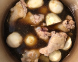 簡単♪里芋と鶏手羽元のこってり煮作り方4写真