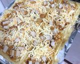 おつまみ　油揚げの味噌チーズ　ピザ作り方3写真