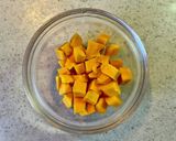 かぼちゃのメープルチーズトースト作り方1写真