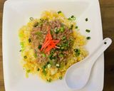 コリコリ食感！？あんかけ卵チャーハン作り方5写真