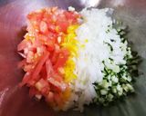 【インド料理】ミックスライター。作り方1写真