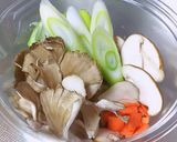 鶏と まいたけ のカレーうどん作り方2写真