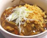 鶏と まいたけ のカレーうどん作り方9写真