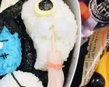 ハロウィン 弁当 おばけ 簡単 キャラ弁作り方2写真
