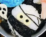 ハロウィン 弁当 おばけ 簡単 キャラ弁作り方4写真
