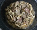 鶏肝とシメジの甘辛煮＜下処理説明付＞♬作り方10写真