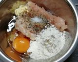 揚げないチキンナゲット（むね肉のみ）作り方3写真
