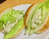クリチとらっきょうのロールパンサンド作り方4写真