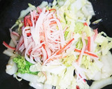 【作り置き】白菜とカニカマのおかか和え作り方3写真