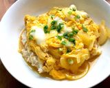 オートミール卵丼/ダイエット簡単メニュー作り方9写真