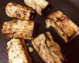 極上フレンチトーストの液でふ菓子を焼く作り方4写真