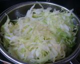 ボリュームたっぷり＊お好み焼き風卵焼き作り方1写真