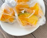 洗い物無し！ポリ袋でかぼちゃの茶巾ケーキ作り方1写真