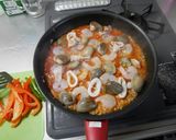 不器用パエリア（シーフードミックスでも）作り方3写真