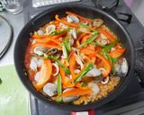 不器用パエリア（シーフードミックスでも）作り方4写真