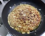 パーティーに！大きなひまわりハンバーグ作り方13写真