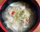 風邪撃退！かんたん参鶏湯風スープ作り方8写真