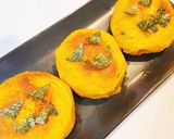 ハロウィン♡とろ〜りチーズのパンプキン餅作り方6写真