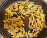 青パパイヤのきんぴら作り方1写真